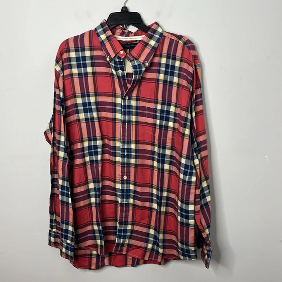 Bundle of 2 Men’s Plaid Long Sleeve Button Down Shirts - Picture 6 of 8